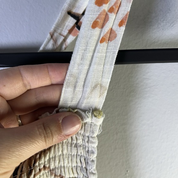 Free People Size Medium Anita High Low Maxi Dress Boho Festival Ruffle Tiered - Picture 7 of 13